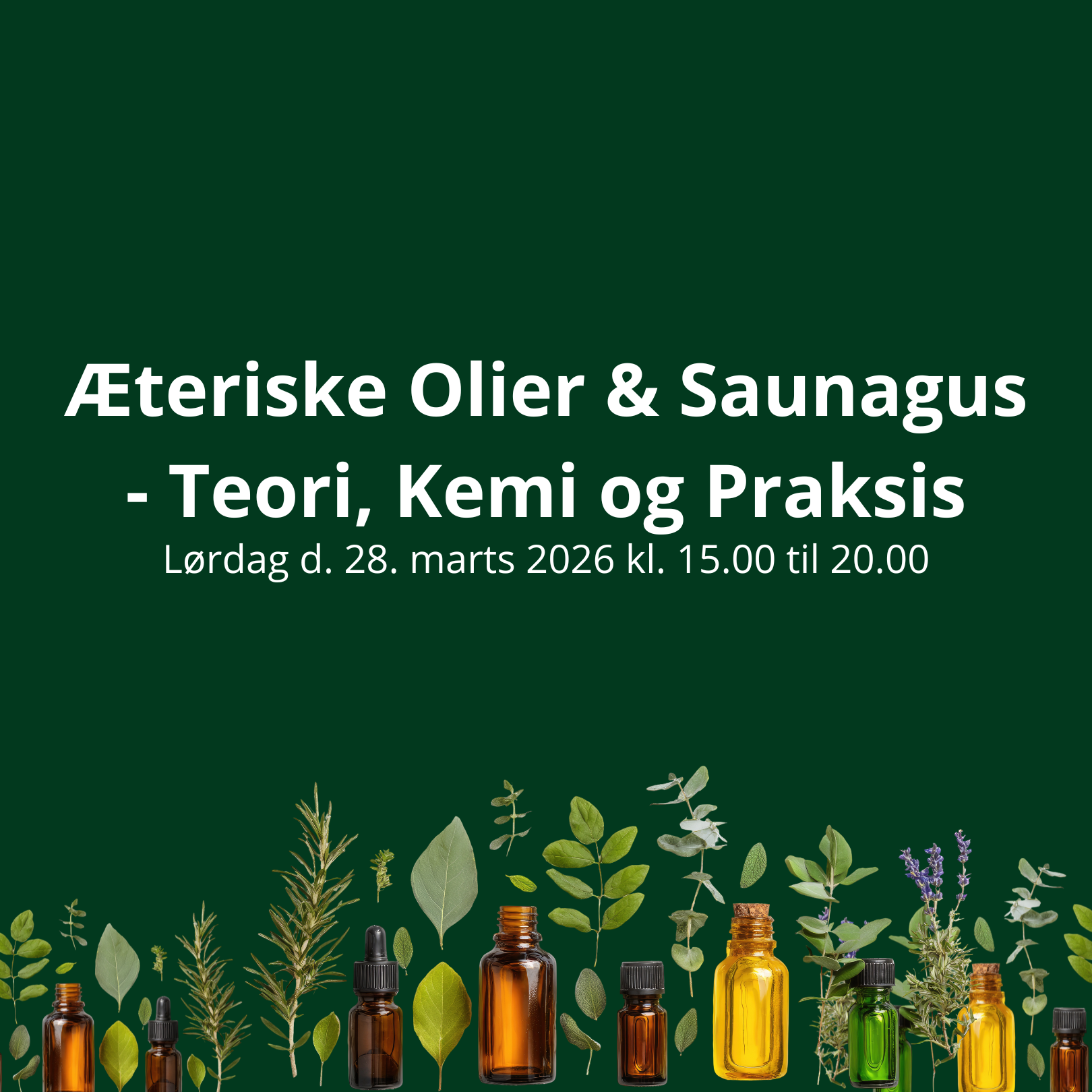 Æteriske Olier & Saunagus – Teori, Kemi og Praksis