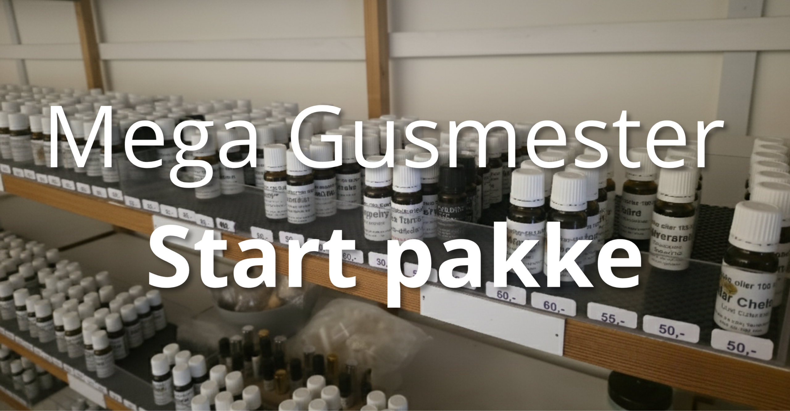 En af hver(90+ forskellige æteriske olier)