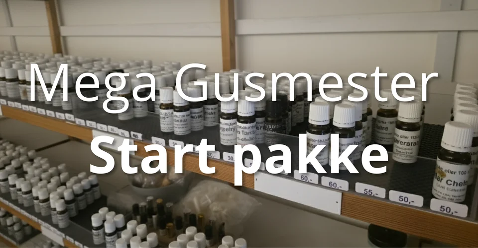 En af hver(90+ forskellige æteriske olier)